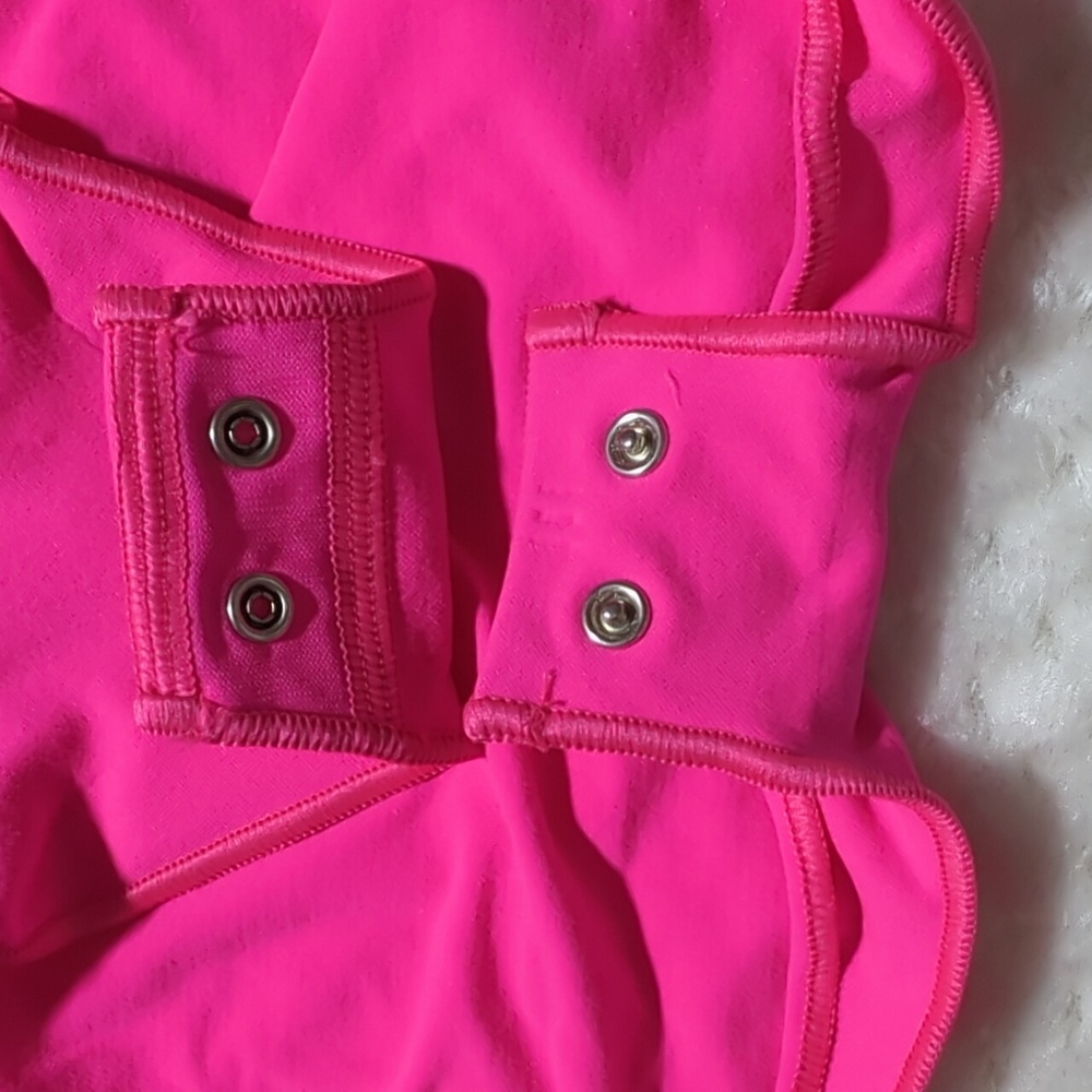 Skims Sculpting Bodysuit Brief With Snaps in Flamingo Pink - Picture 4 of 9